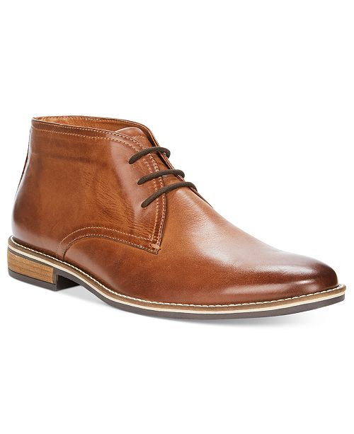 Men's Jason Lace-Up Boots, Created for Macy's