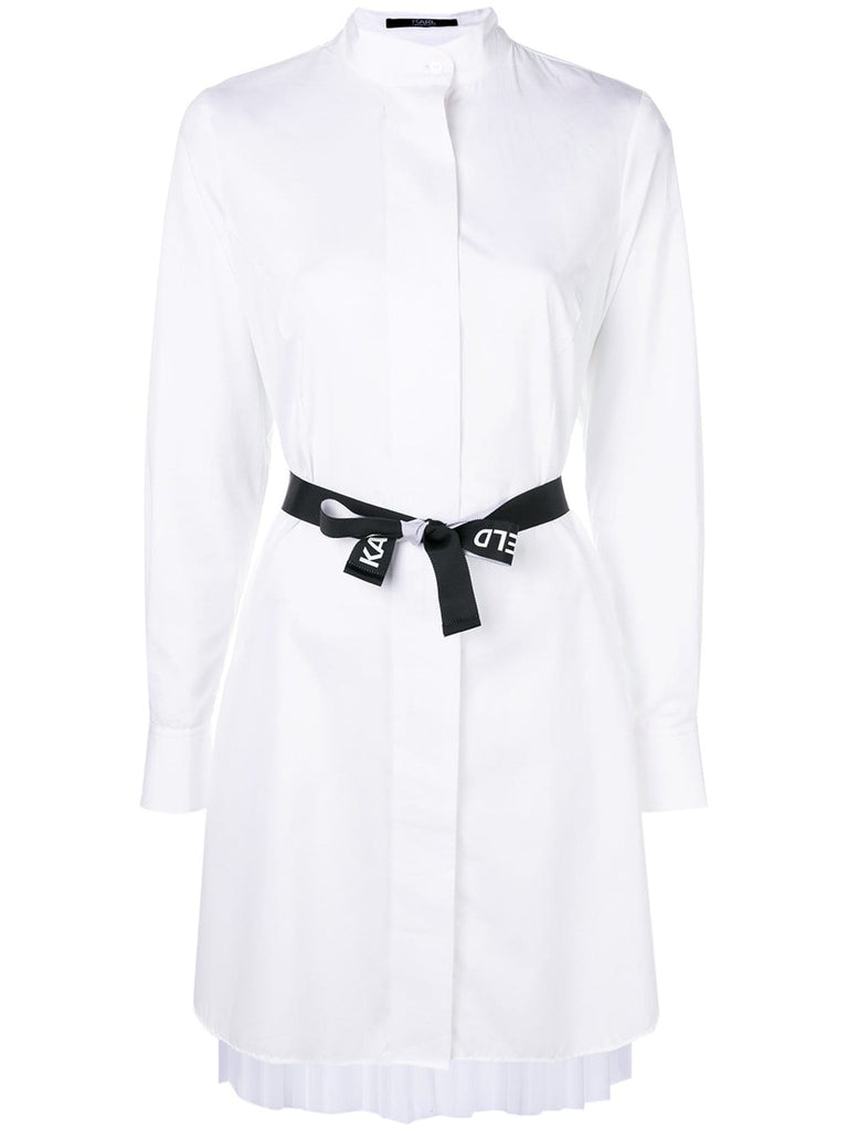 poplin shirt dress