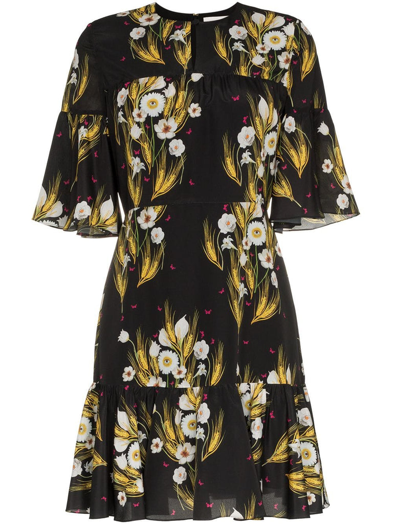 Alba Floral Printed Dress