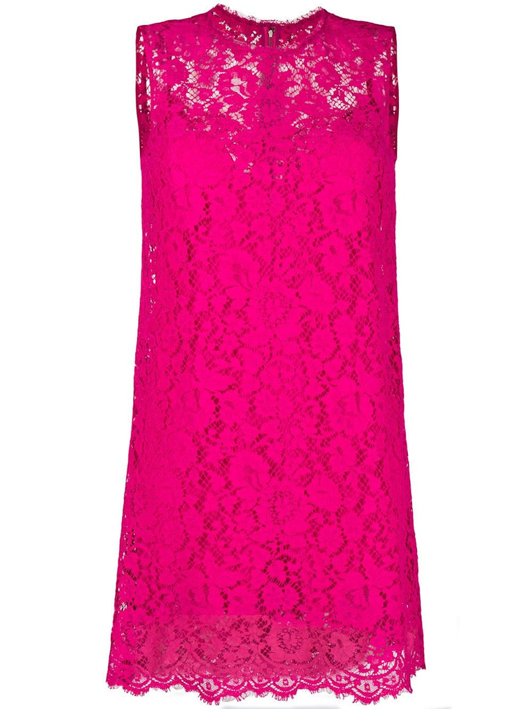 lace shift dress