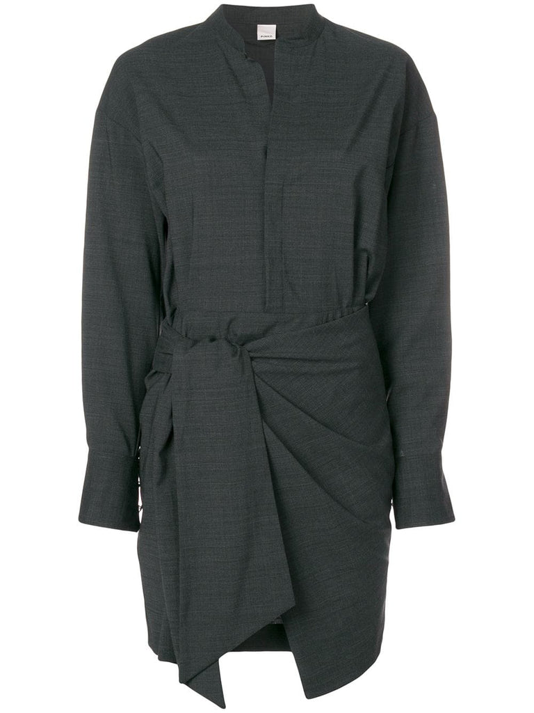 Aratro belted shirt dress