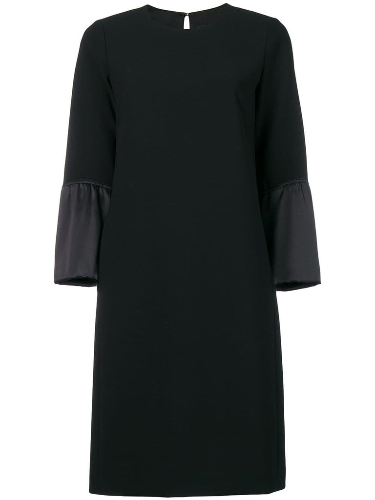 flared sleeves dress