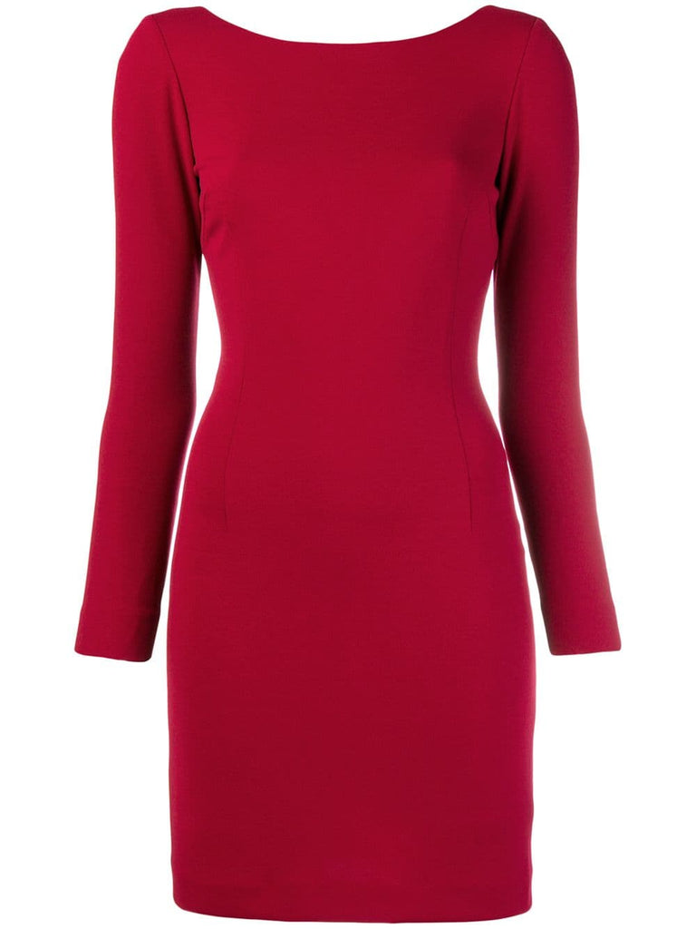 longsleeved fitted dress