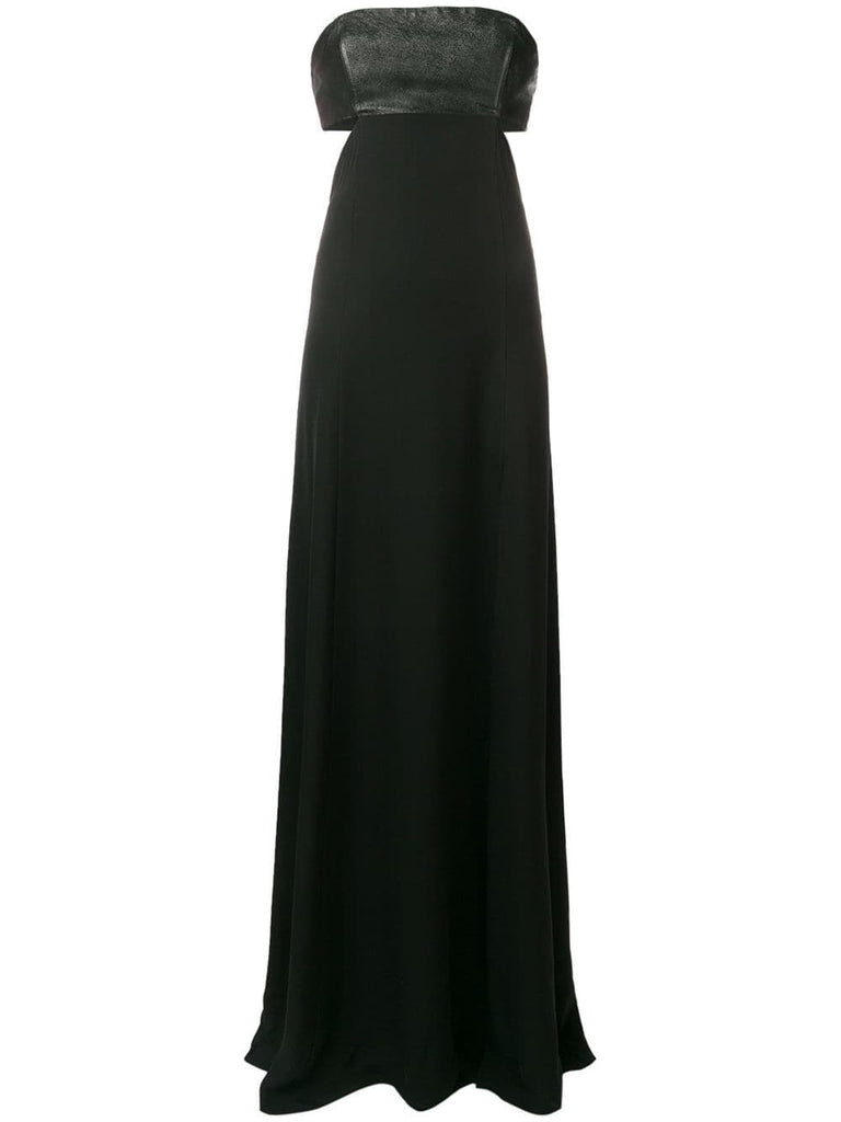 Karl x Kaia silk maxi dress