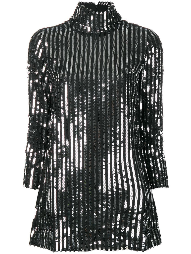 Bardot sequin embellished dress