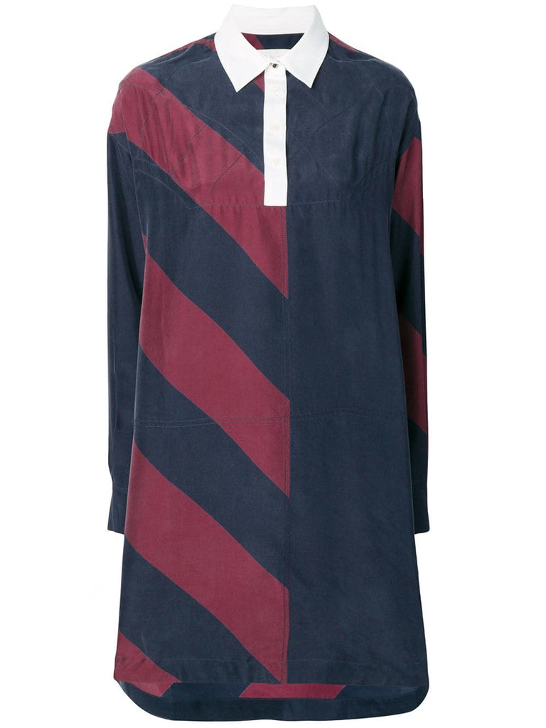 Rugby stripe dress