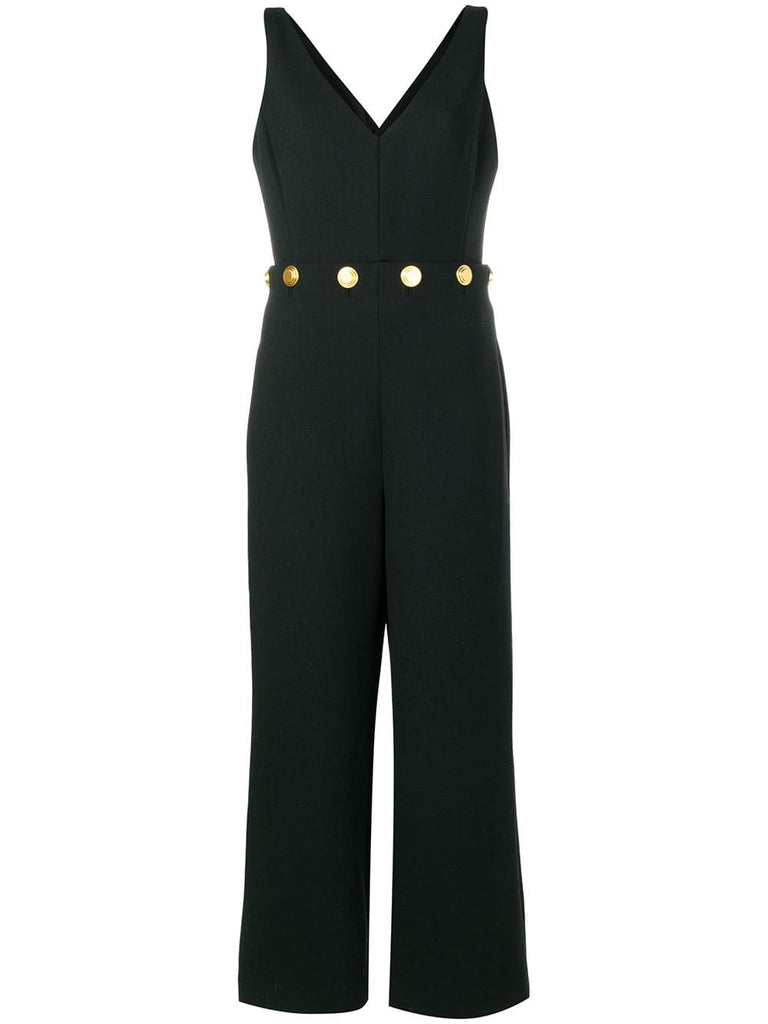 buttoned jumpsuit