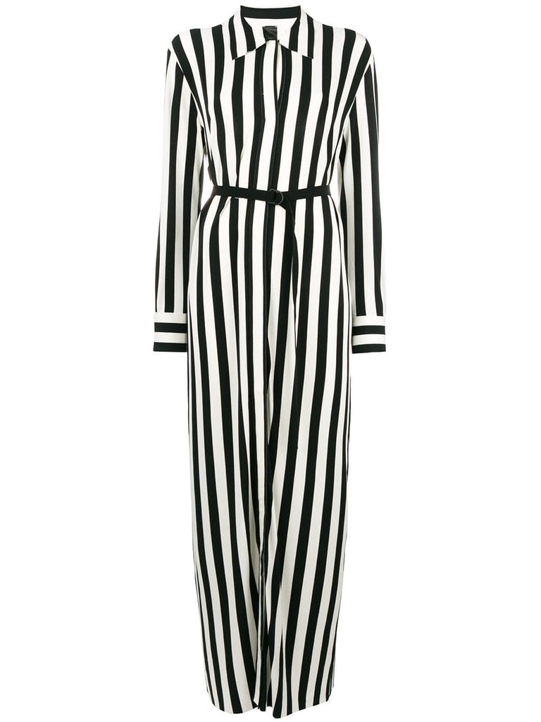 long striped dress