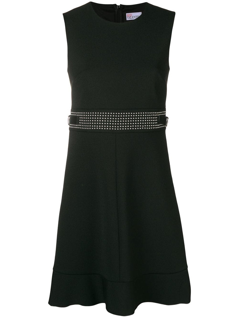 studded waist mini dress