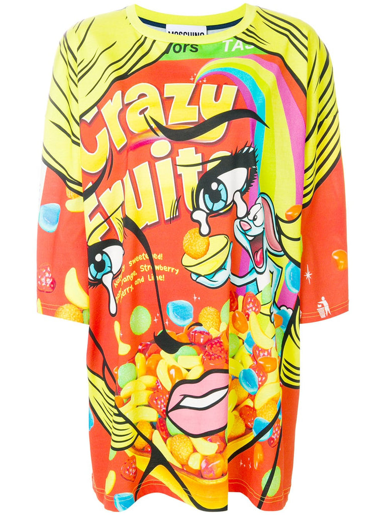 Crazy Fruit T-shirt dress