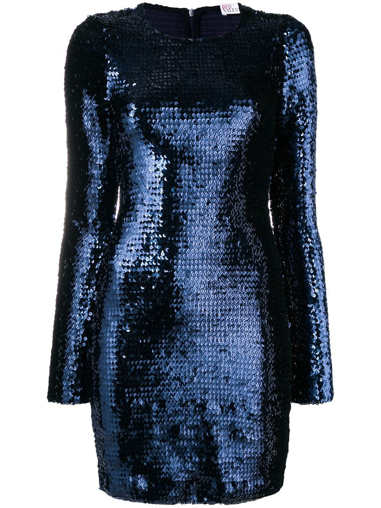 sequin mino dress