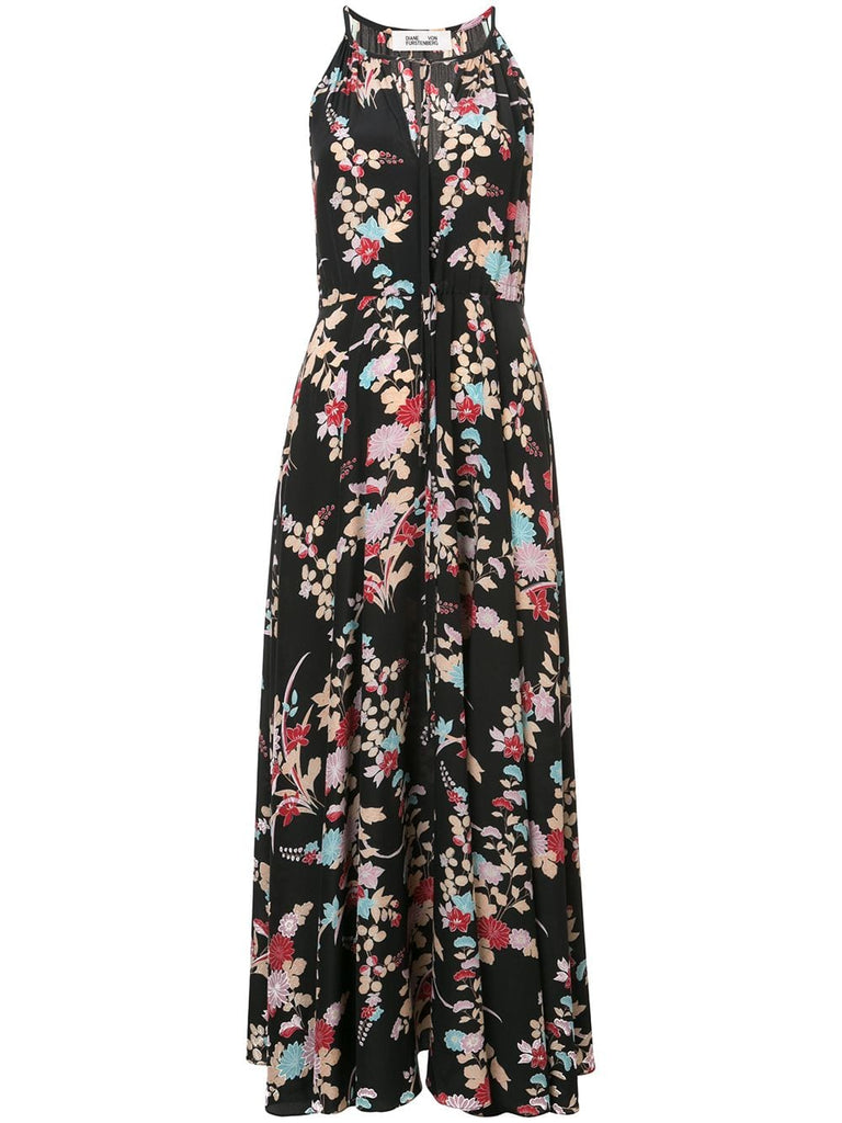 floral maxi dress