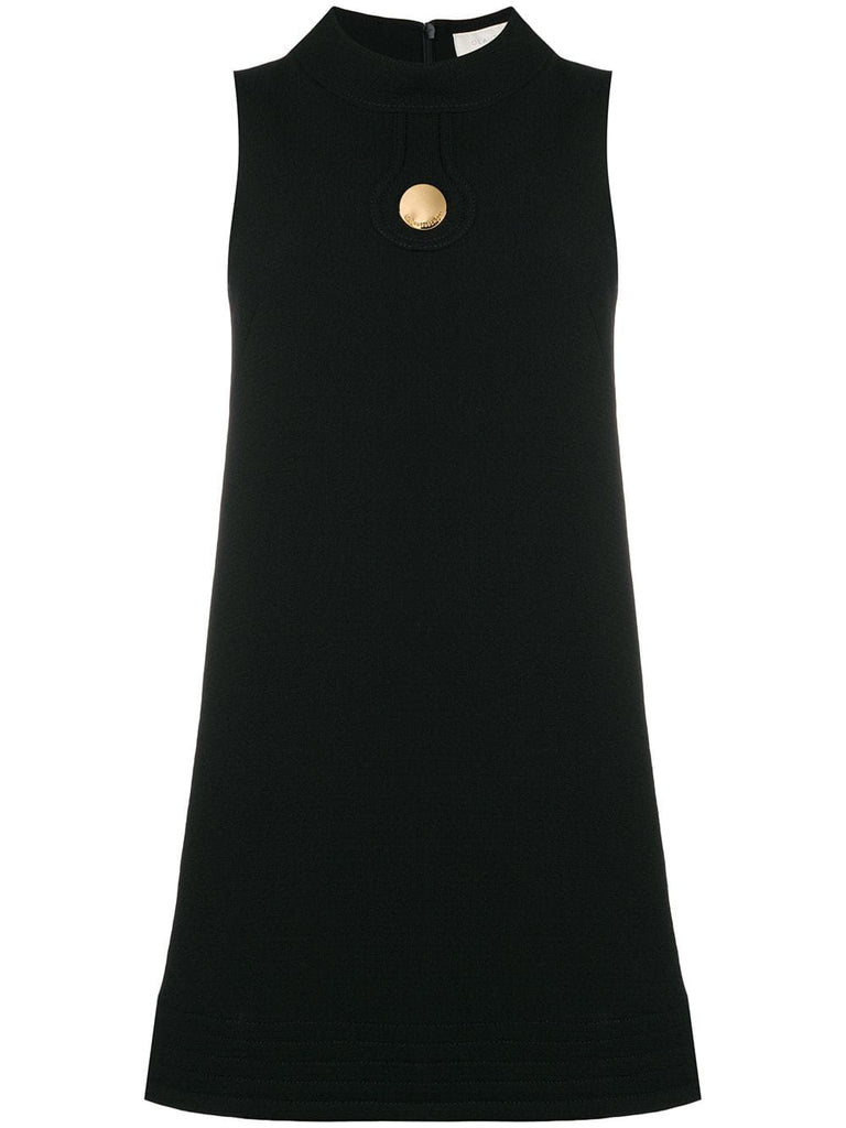 flared tank dress