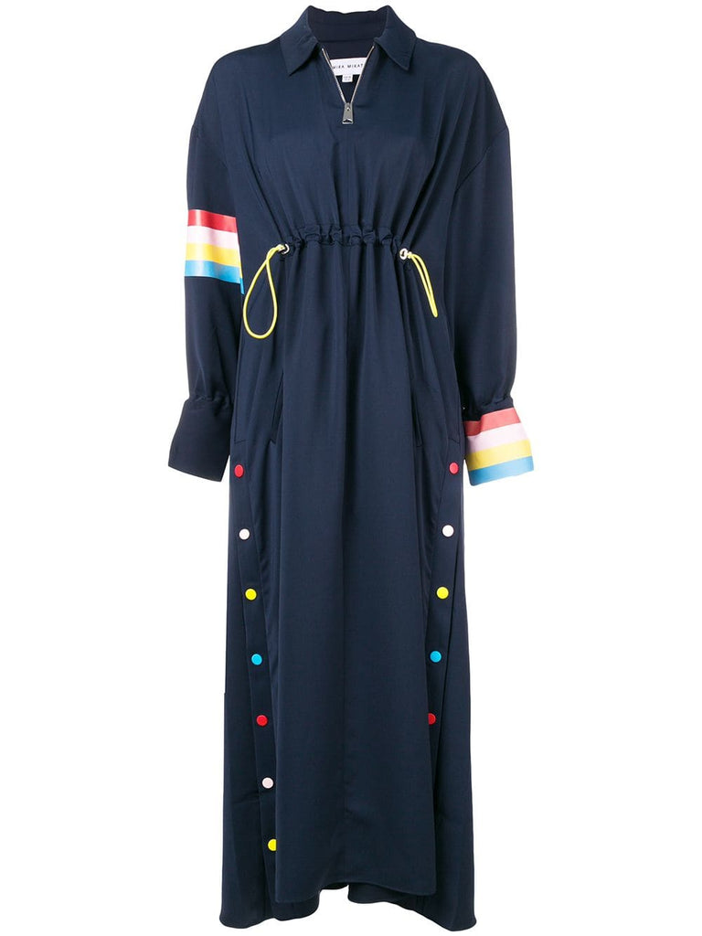 rainbow trim dress