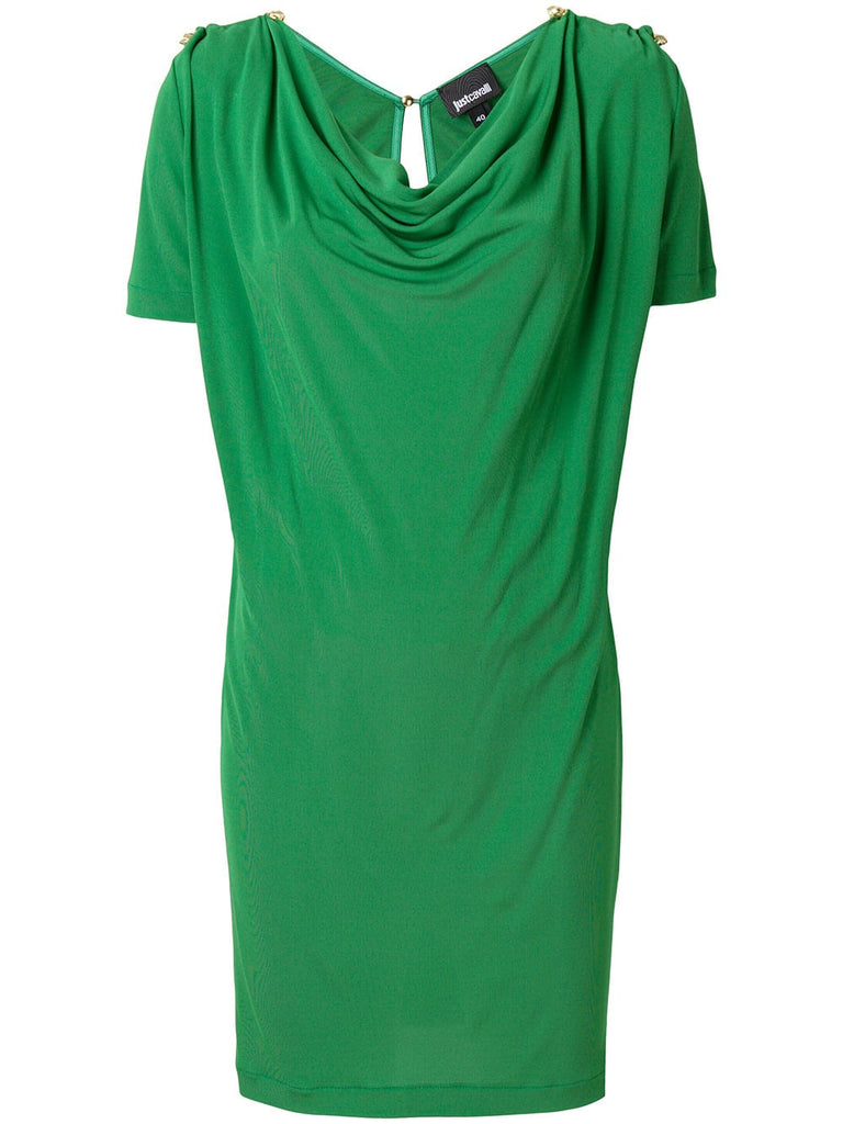 scoop neck dress