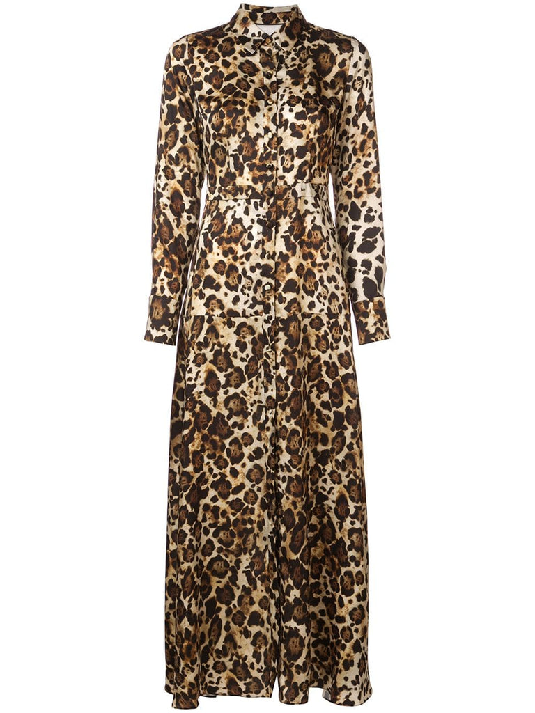 Onika leopard print dress