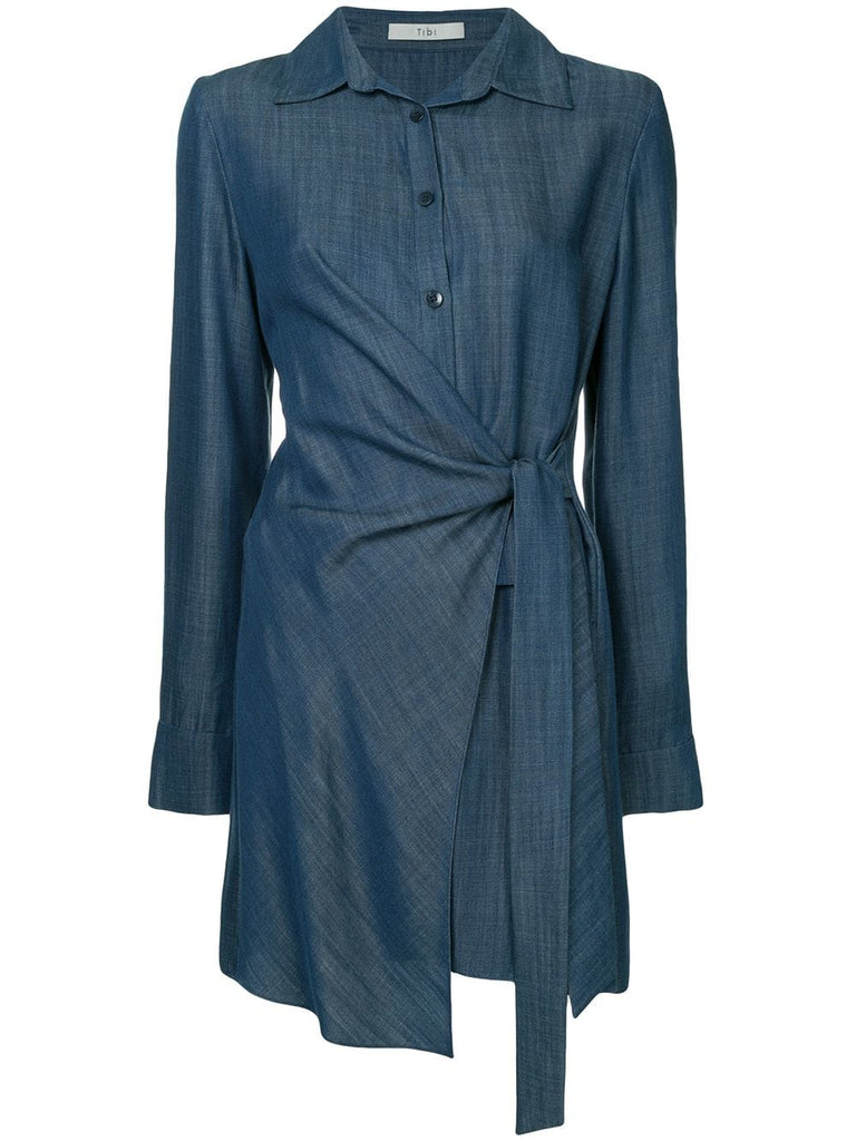 denim shirt dress