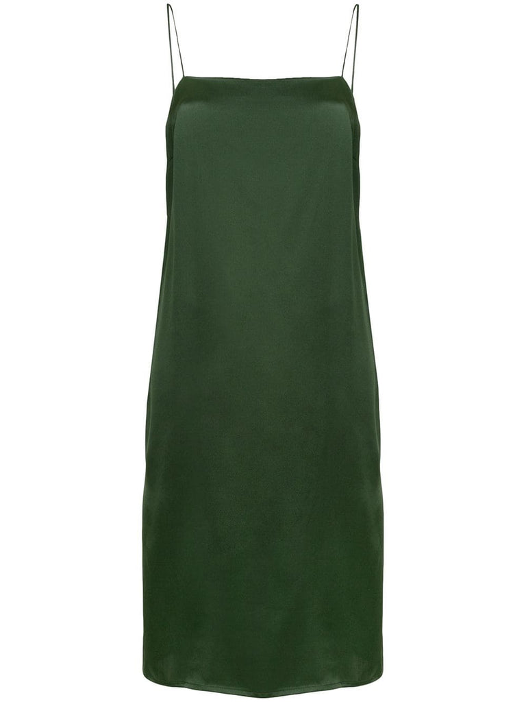 square neck dress