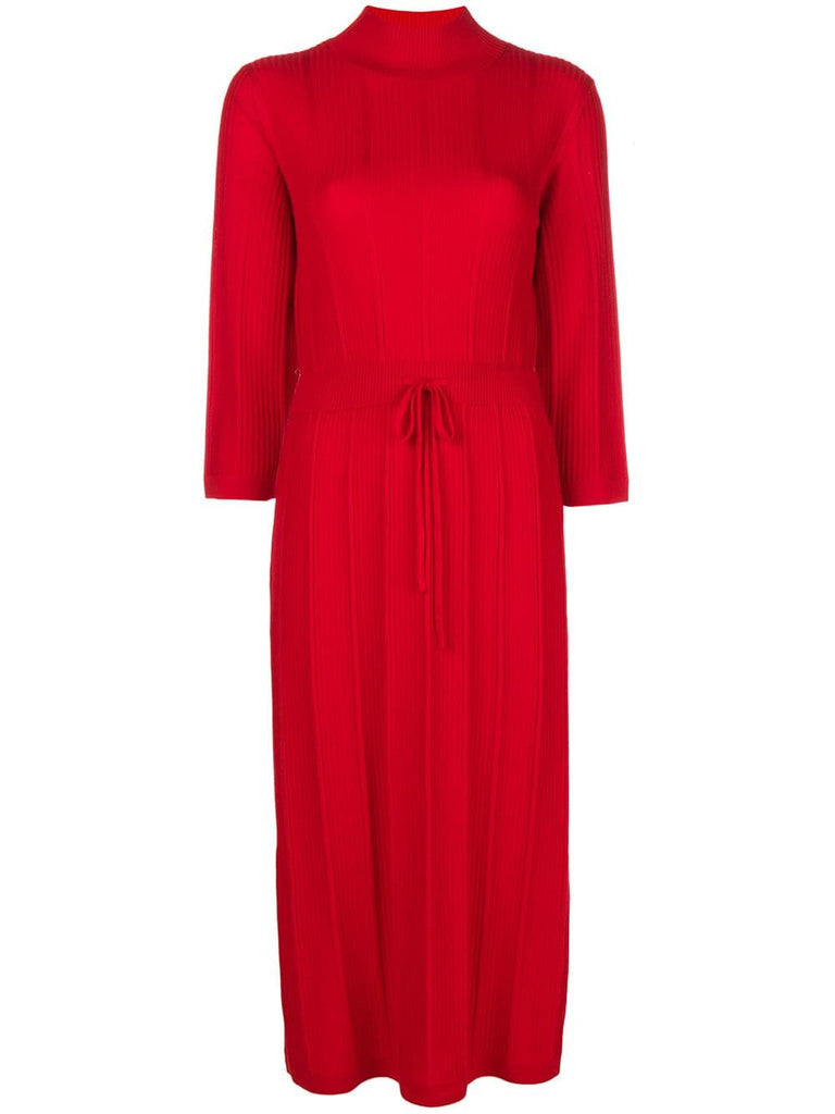 Vivianne ribbed midi dress