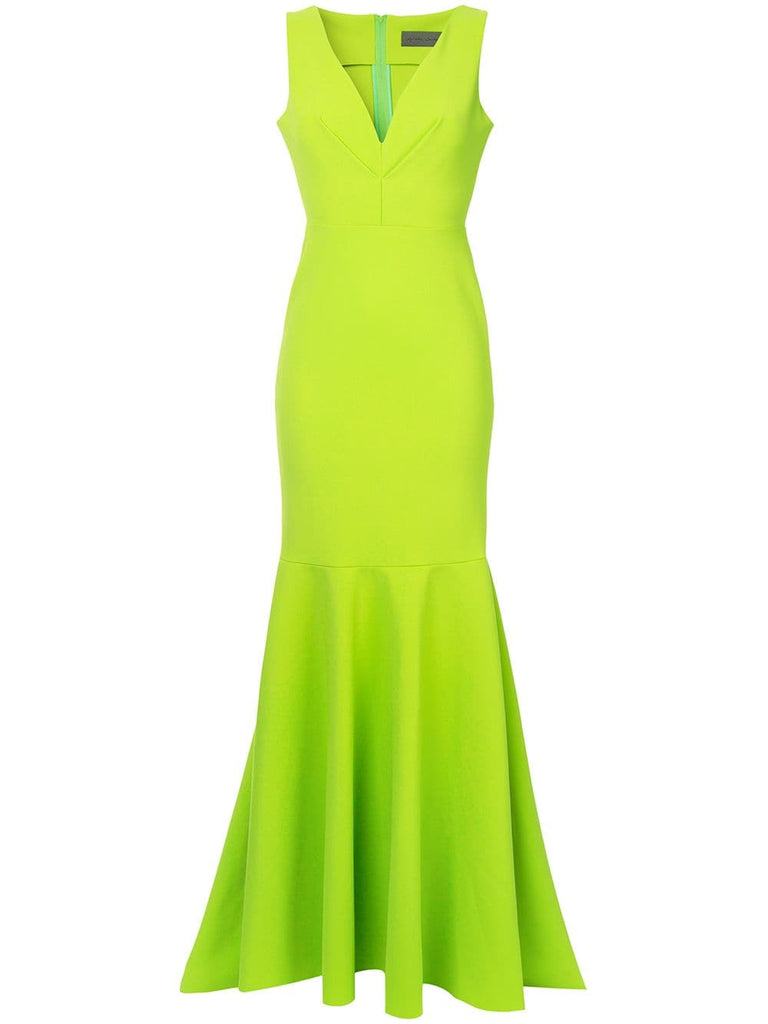 Macapa V-neck gown