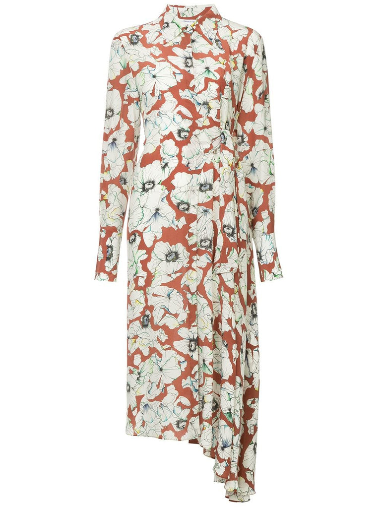 Sonnet floral shirt dress