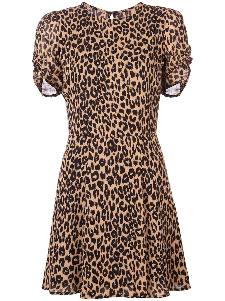 Gracie leopard-print dress