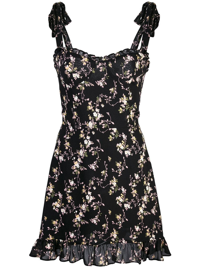 Christine floral-print dress