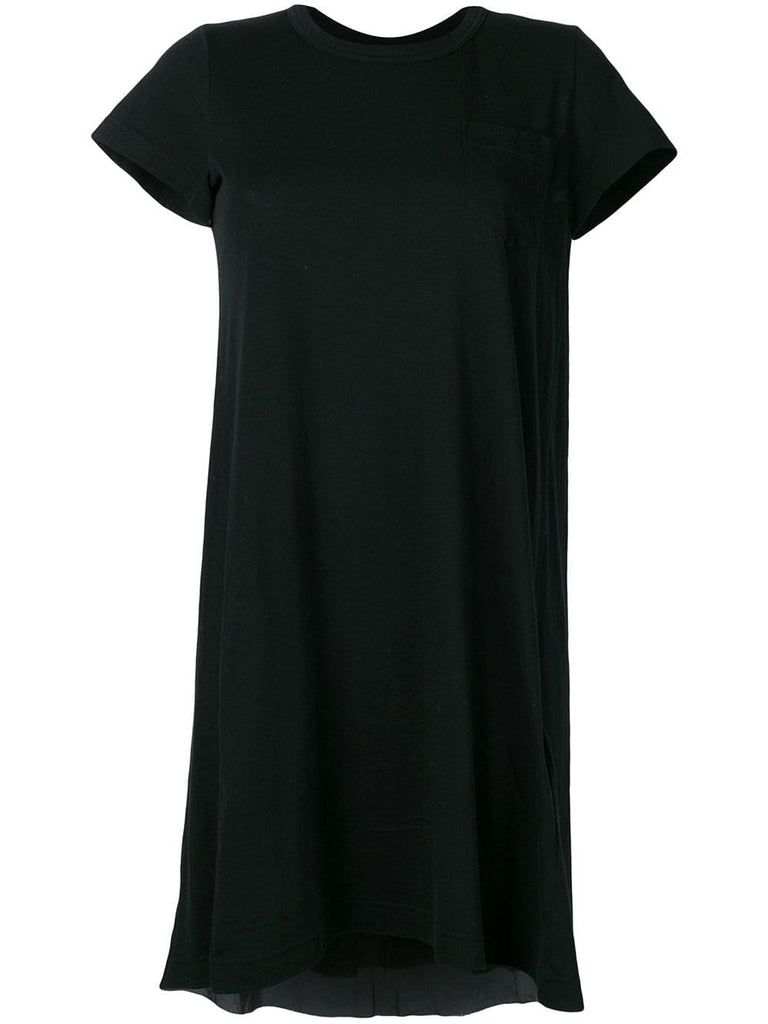 round neck T-shirt dress