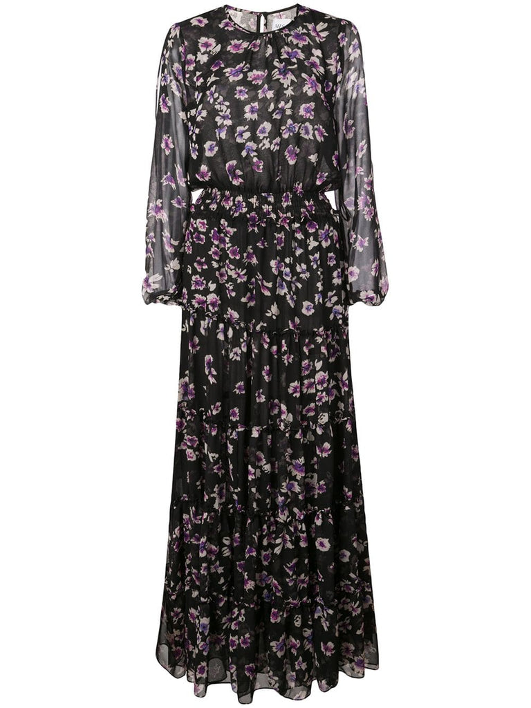 Cesra floral print dress