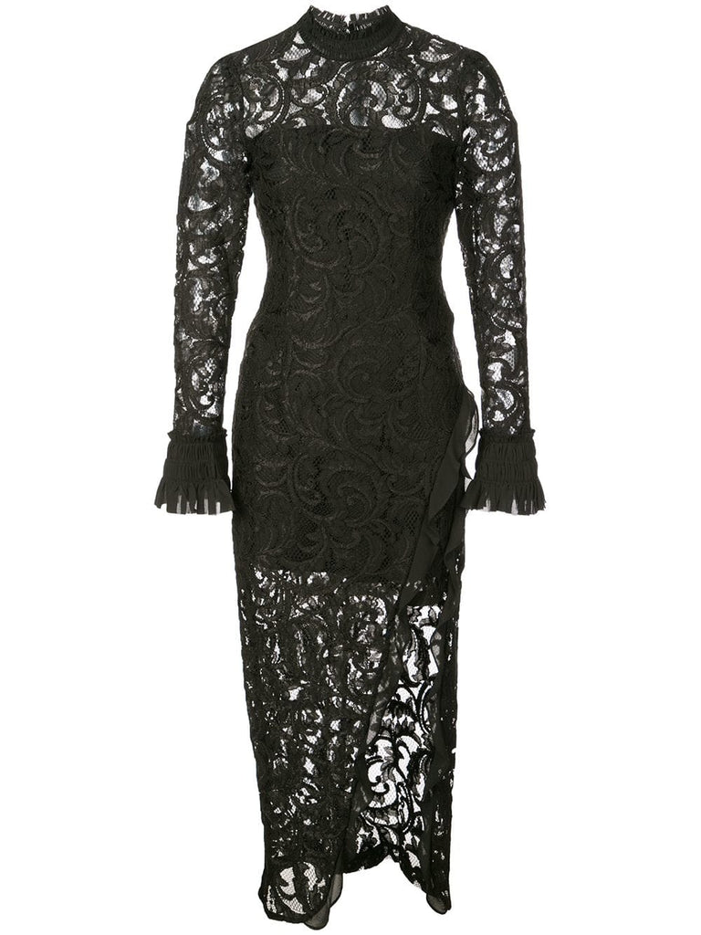 Fala lace midi dress