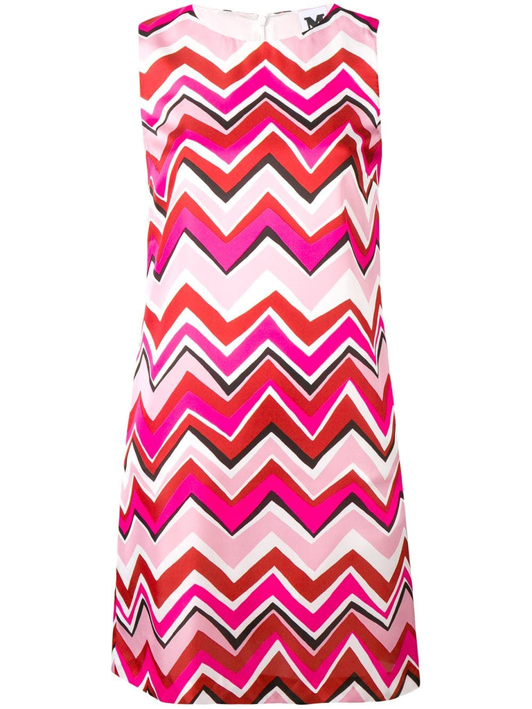 geometric printed dress