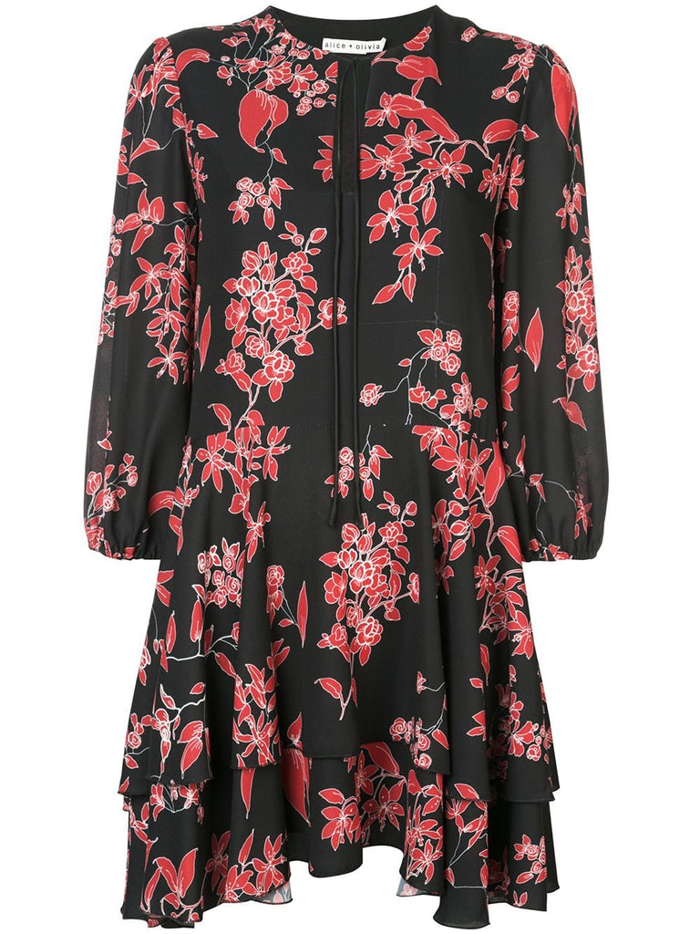 Moore floral print dress