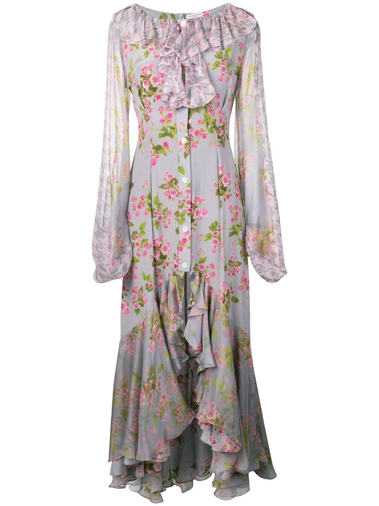 feminine kaftan maxi dress