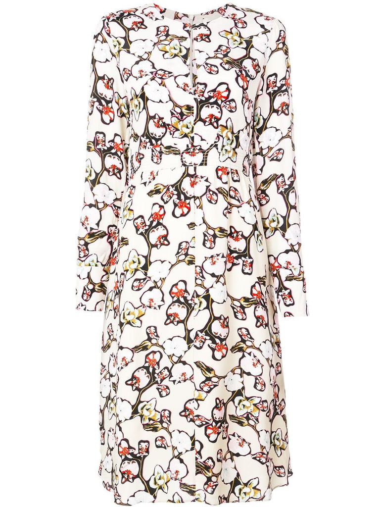 floral meadow print dress