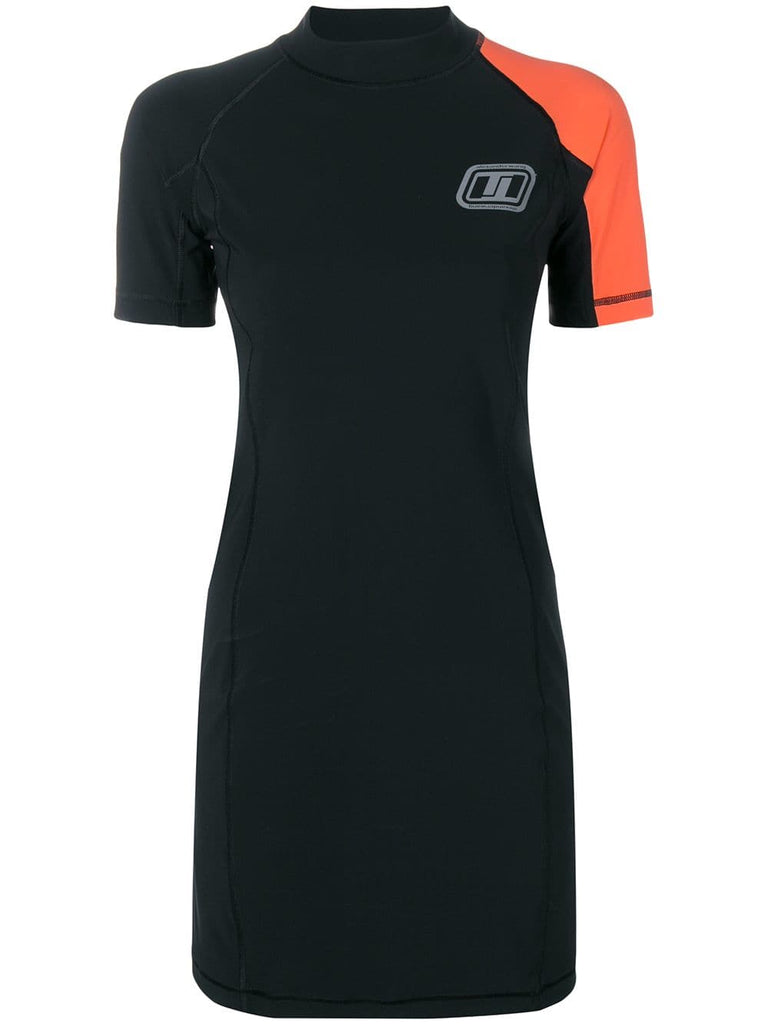 fitted scuba dress