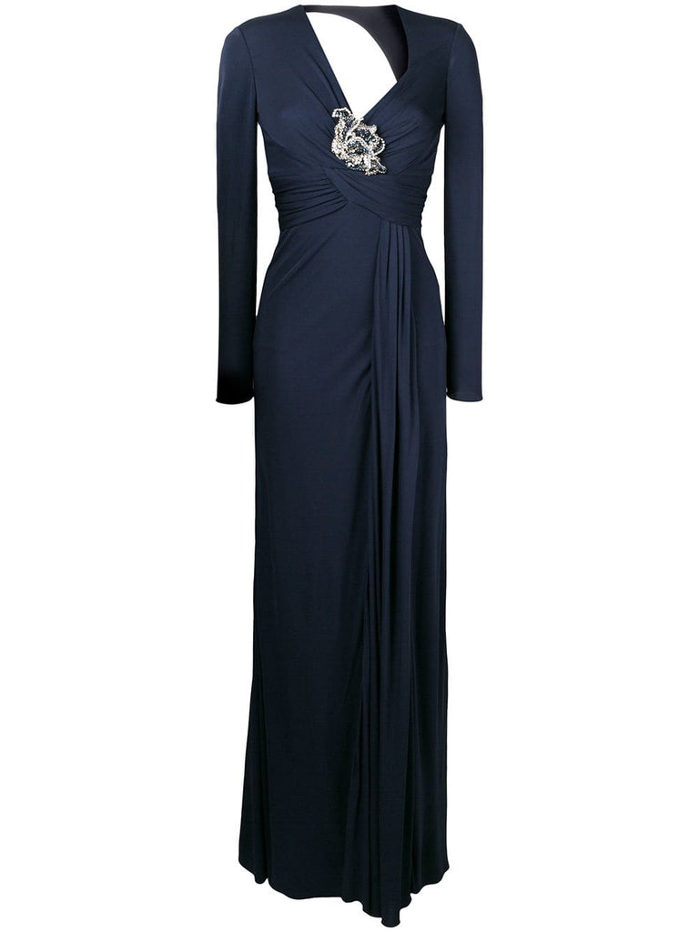 long empire line dress