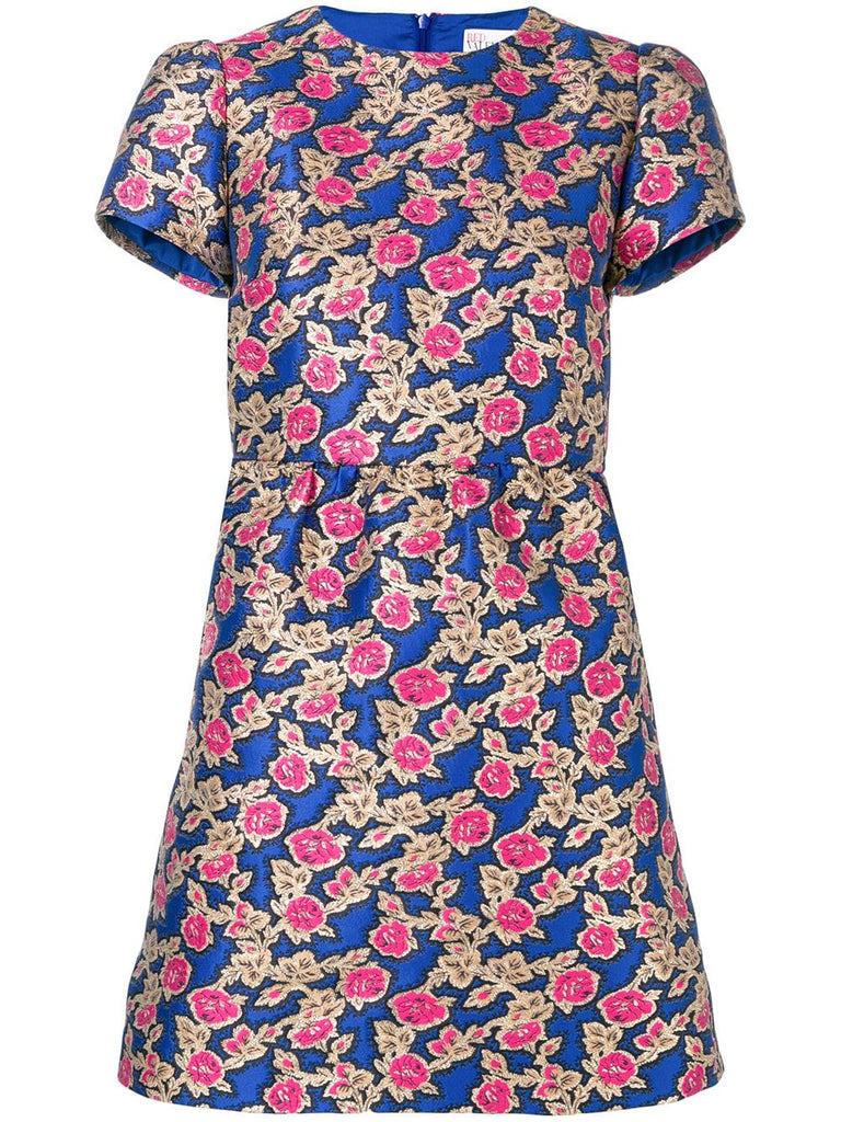 jacquard effect dress