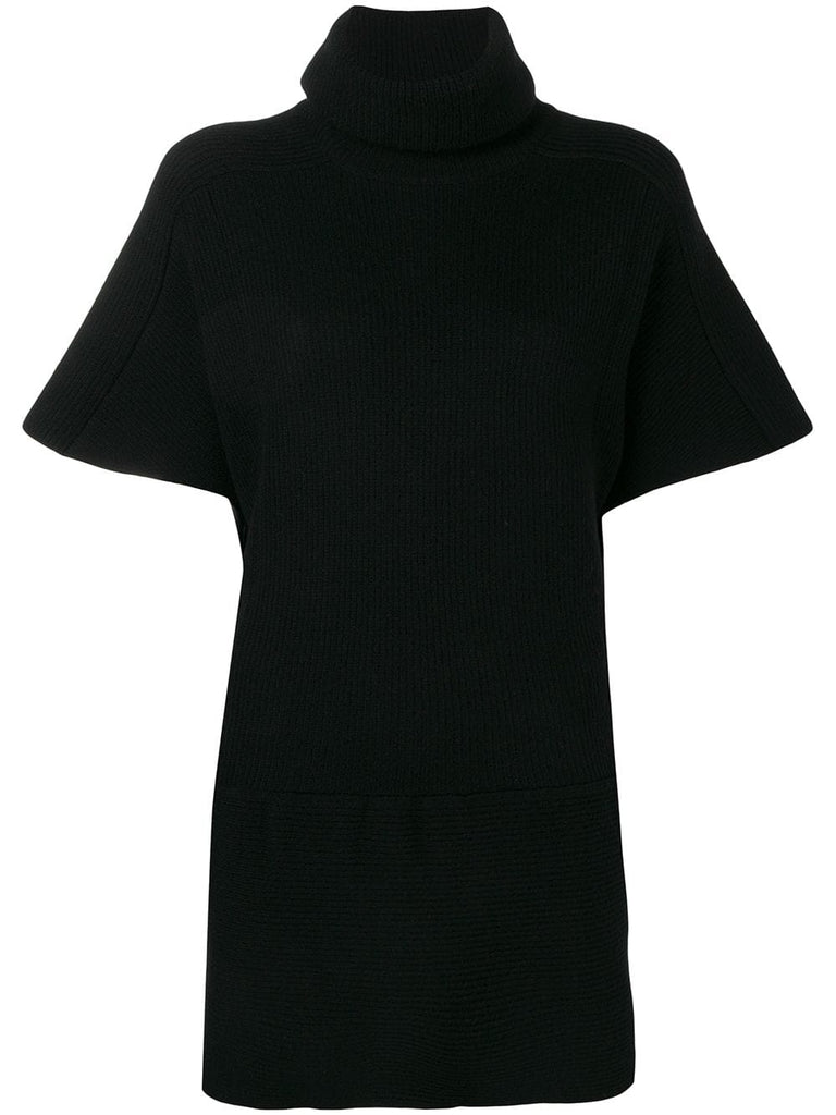 short turtleneck dress