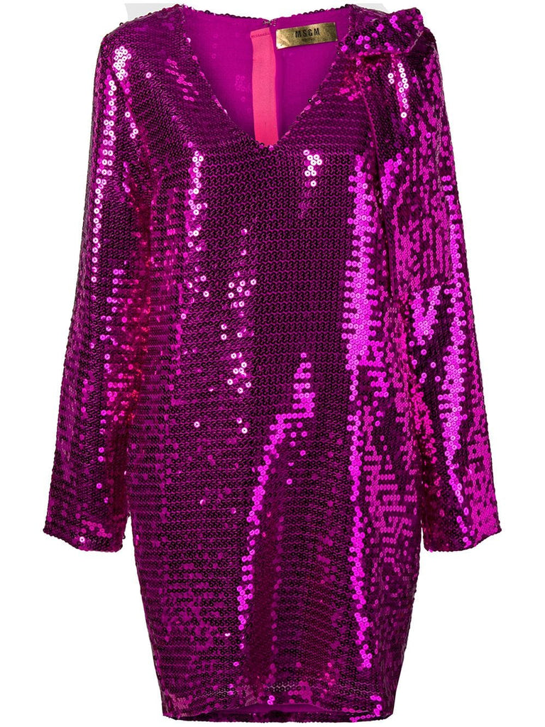 sequinned dress