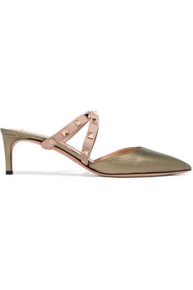 Valentino Garavani The Rockstud leather mules