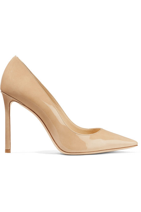Romy 100 patent-leather pumps