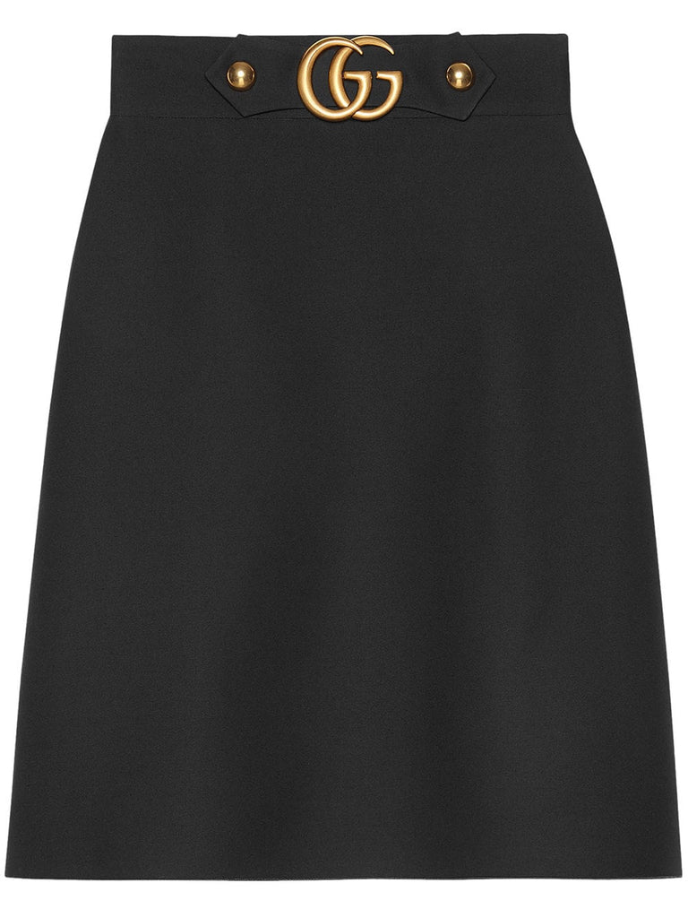 Knee-length skirt