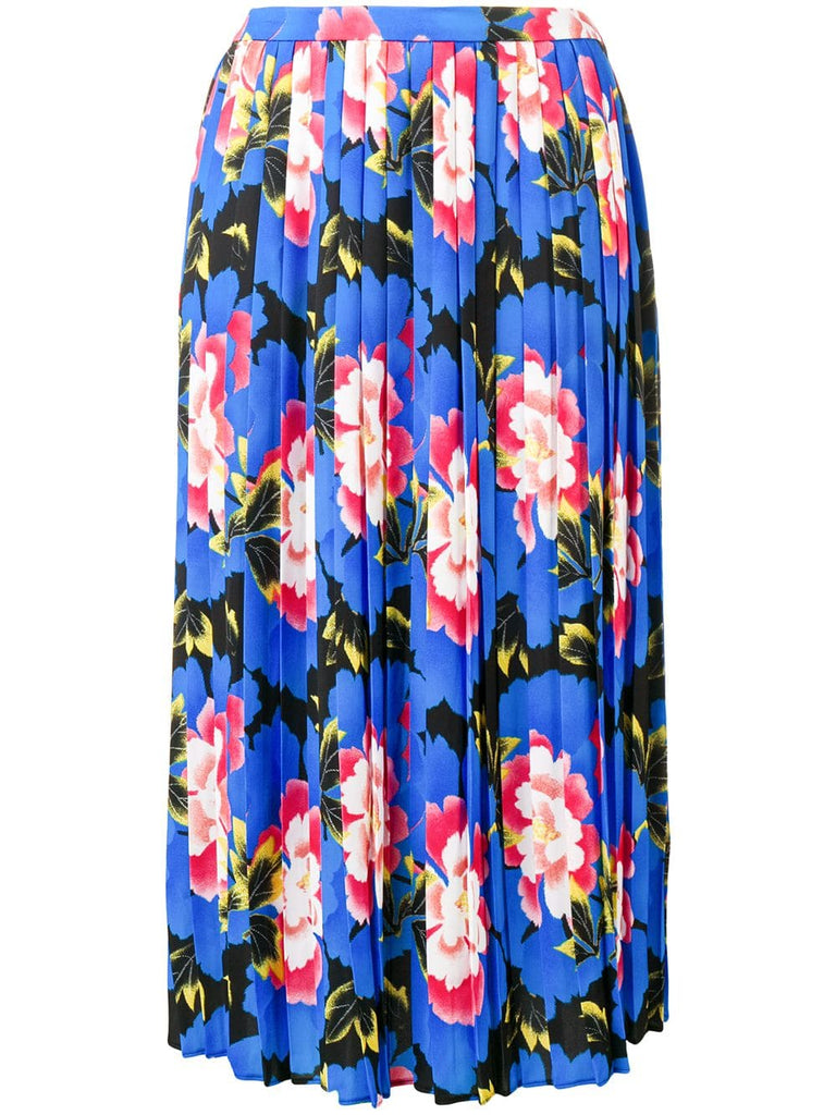 Indonesia Flower pleated skirt