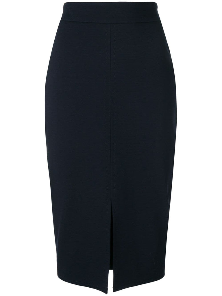 fitted pencil skirt