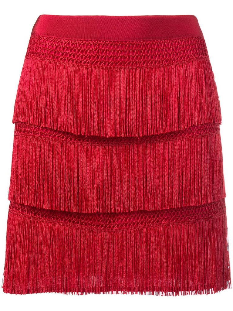 fringe skirt