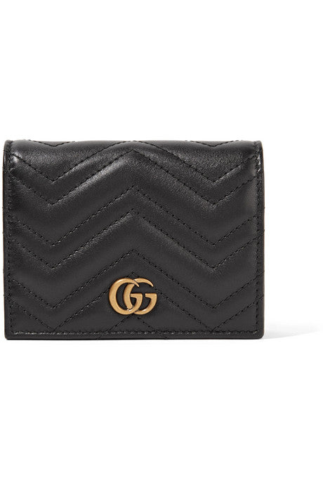 GG Marmont small quilted leather wallet