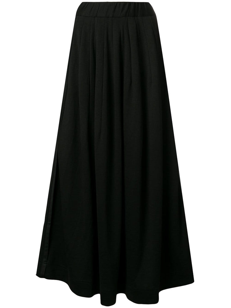 high waisted maxi skirt