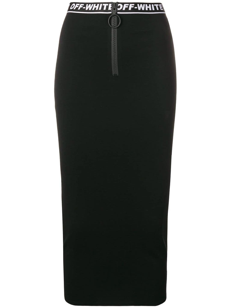 Diag pencil skirt