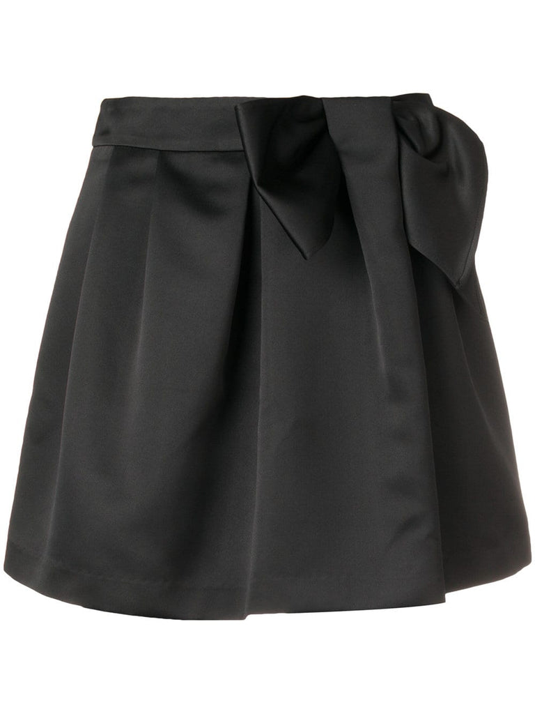 asymmetric mini skirt