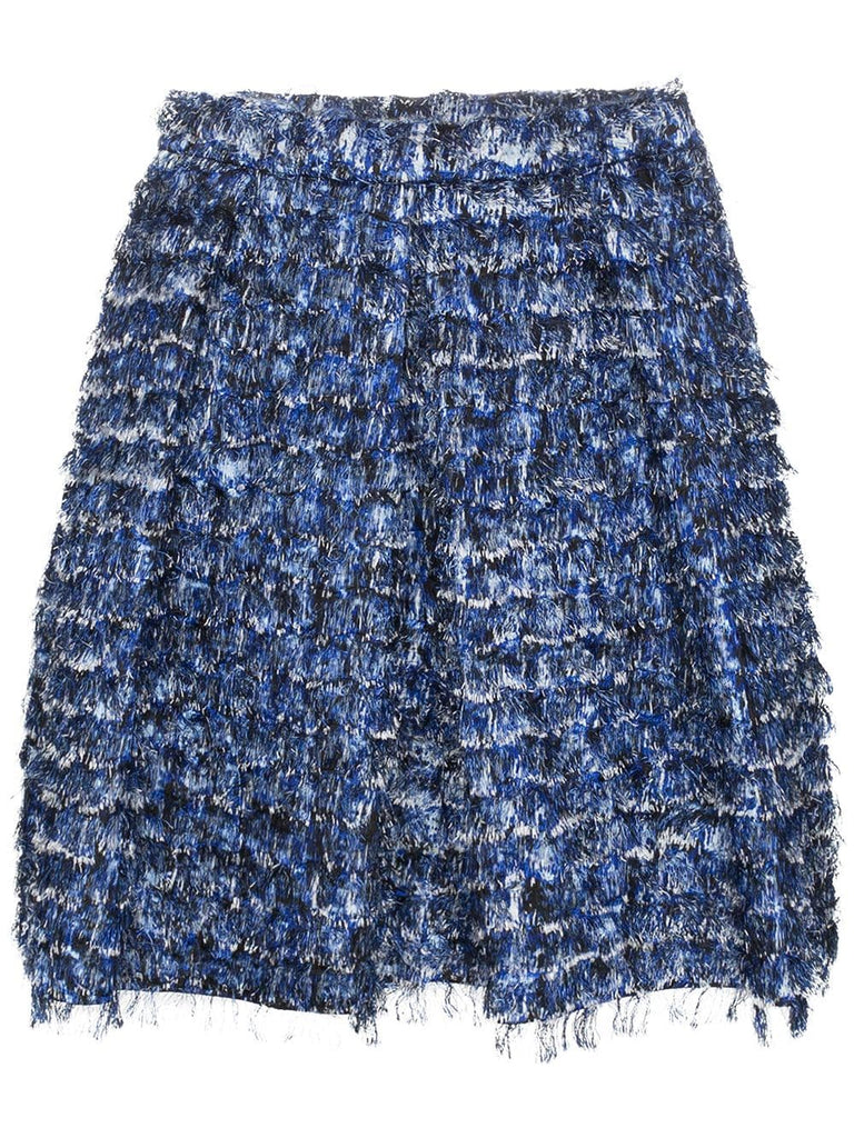 Re Edition Fil Coupe Mini Skirt